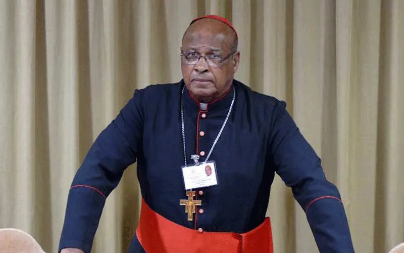 Le cardinal Wilfrid Fox Napier, archevêque de Durban et président de Caritas Afrique du Sud. Domaine public.