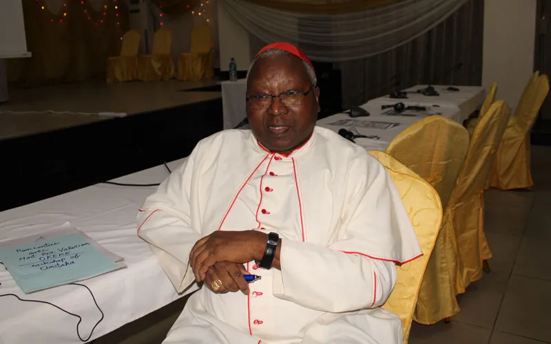 Le Cardinal Philippe Ouédraogo de l'archidiocèse de Ouagadougou au Burkina Faso. Crédit : ACI Afrique
