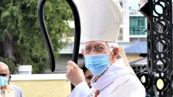 L'évêque du diocèse de Port Louis, le cardinal Maurice Piat. / Domaine public