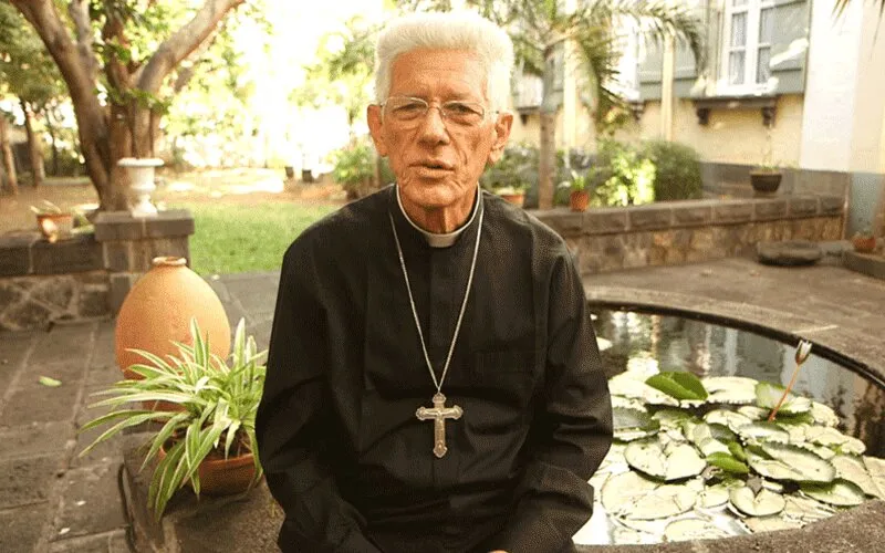 Maurice Cardinal Piat, évêque du diocèse de Port-Louis à l'île Maurice. Domaine public