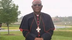 Feu cardinal Christian Tumi, archevêque émérite de l'archidiocèse de Douala au Cameroun, décédé mercredi 3 avril à l'âge de 90 ans. / 