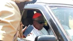Le cardinal chrétien Tumi, photographié après sa libération le 6 novembre 2020. / Diocèse de Kumbo au Cameroun.