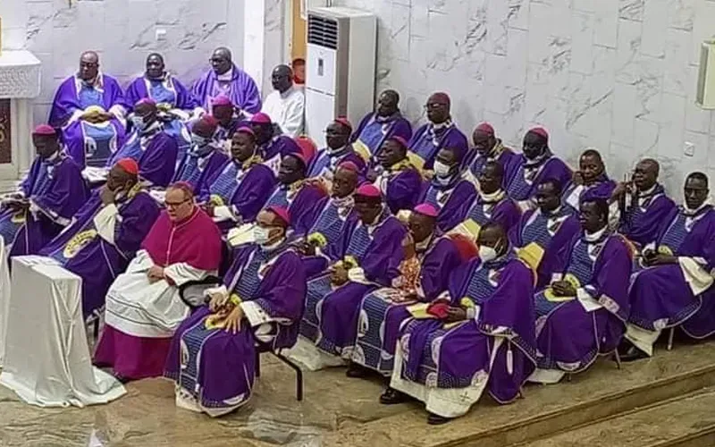 Les membres de la Conférence des évêques catholiques du Nigeria (CBCN). Crédit : CBCN