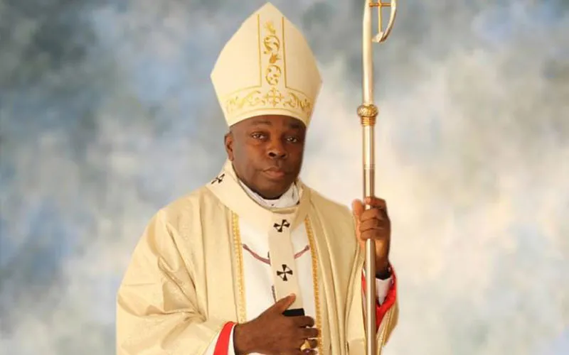 Mgr Augustine Akubeze, archevêque de Benin City, au Nigeria.