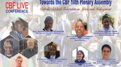 Une affiche annonçant la conférence virtuelle organisée par la Fédération Biblique Catholique (FBC). / Fédération Biblique Catholique (FBC)