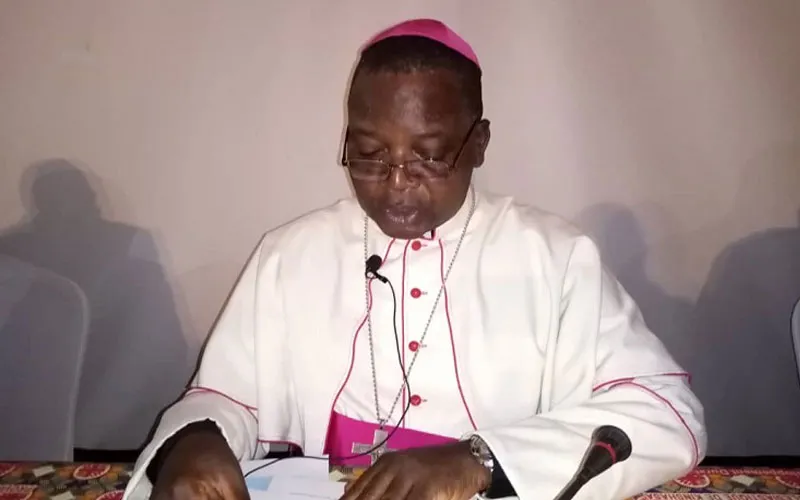 Mgr Marcel Utembi Tapa, président de la Conférence épiscopale nationale du Congo (CENCO). Conférence épiscopale nationale du Congo (CENCO)