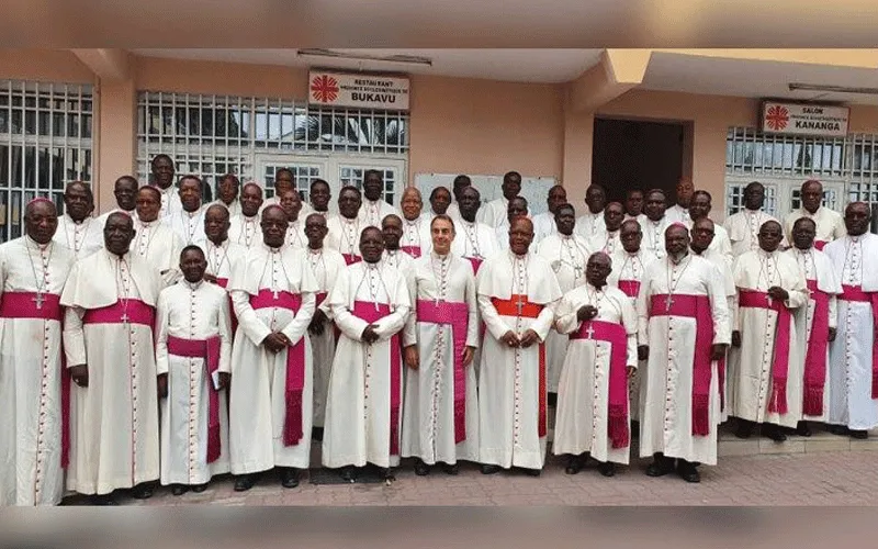Les membres de la Conférence épiscopale du Congo (CENCO). Domaine public.