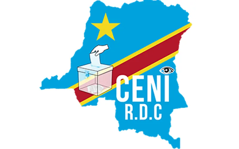 Logo Commission électorale nationale indépendante (CENI) en RD Congo. Domaine public