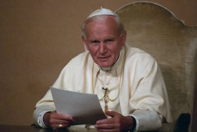Le pape Jean-Paul II, photographié en 1992. L'Osservatore Romano