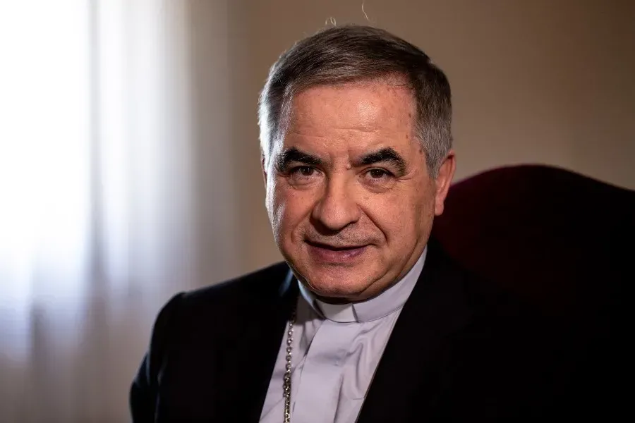 Giovanni Angelo Becciu, ancien préfet de la Congrégation pour les causes des saints, photographié le 27 juin 2019. Daniel Ibáñez/CNA.