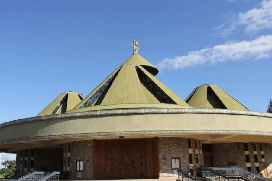 Le sanctuaire de Marie Auxiliatrice, Don Bosco Upper Hill, Nairobi, lieu du congrès marial. Crédit : Missions salésiennes