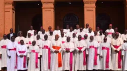 Les membres de la Conférence Episcopale Nationale du Congo (CENCO) à la fin du troisième Congrès Eucharistique National. Crédit : CENCO / 