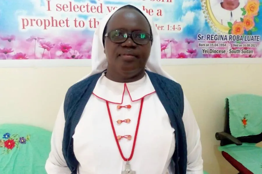 Sœur Alice Jurugo Drajea, Supérieure générale des Sœurs du Sacré-Cœur de Jésus (SHS). Crédit : ACI Afrique