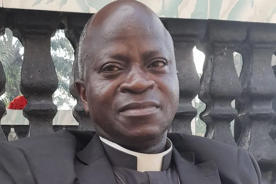 Mgr. Norbert Tamba Sandouno, nommé évêque du nouveau diocèse de Guéckédou en Guinée. Crédit : Archidiocèse de Conakry / 