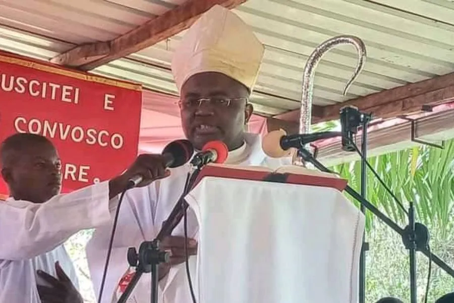 Mgr Belmiro Cuica Chissengueti, évêque du diocèse angolais de Cabinda. Crédit : Diocèse de Cabinda