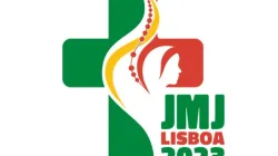 Le logo officiel des Journées mondiales de la jeunesse de Lisbonne. Avec l'aimable autorisation de Beatriz Roque Antunez. / 