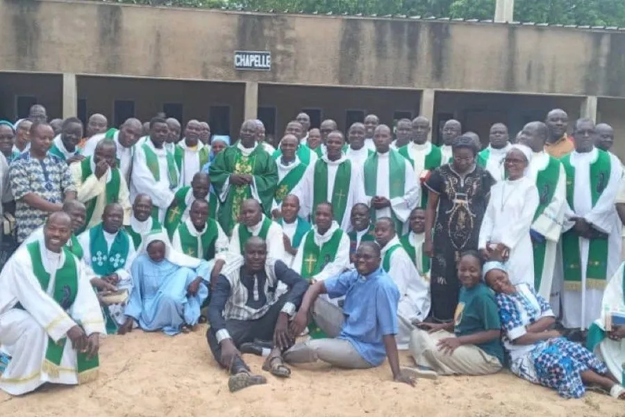 Des participants à la 53e Assemblée Générale de l'association Rencontre sacerdotale et religieuse des Africains au Tchad (Resrat), du 3 au 9 juillet 2023, à N'Djaména (Tchad). Credit: RESRAT