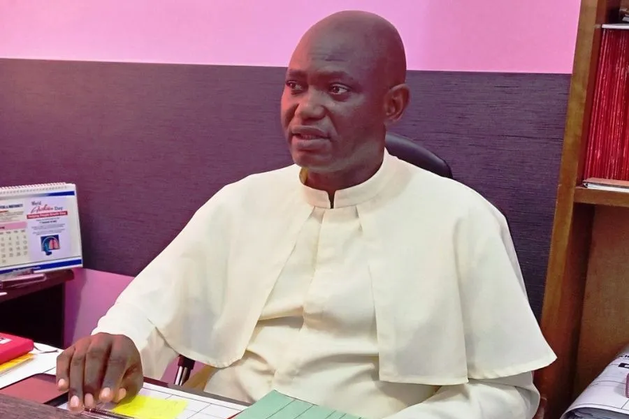 Le père Boniface Idoko, animateur national de la jeunesse et secrétaire du comité de la jeunesse de la Conférence des évêques catholiques du Nigeria (CBCN). Crédit : ACI Afrique