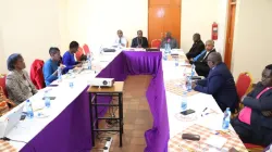 Les leaders chrétiens lors de la réunion à la maison ufungamano à Nairobi, Kenya. Crédit : NCCK / 