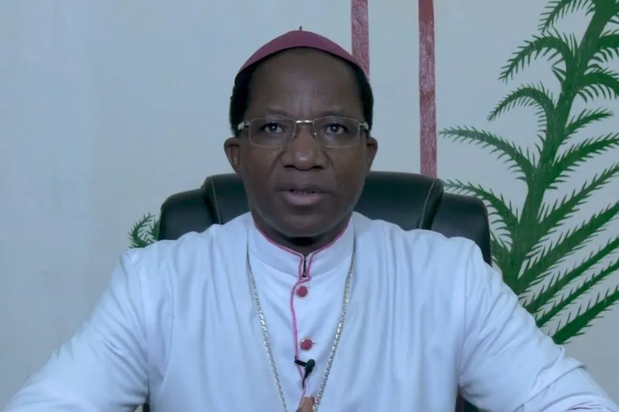 Mgr Djalwana Laurent Lompo, archevêque de Niamey au Niger. Crédit : Archidiocèse de Niamey / 