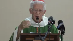 Maurice Cardinal Piat, évêque émérite de Port-Louis à l'île Maurice. Crédit : Diocèse de Port Louis / 