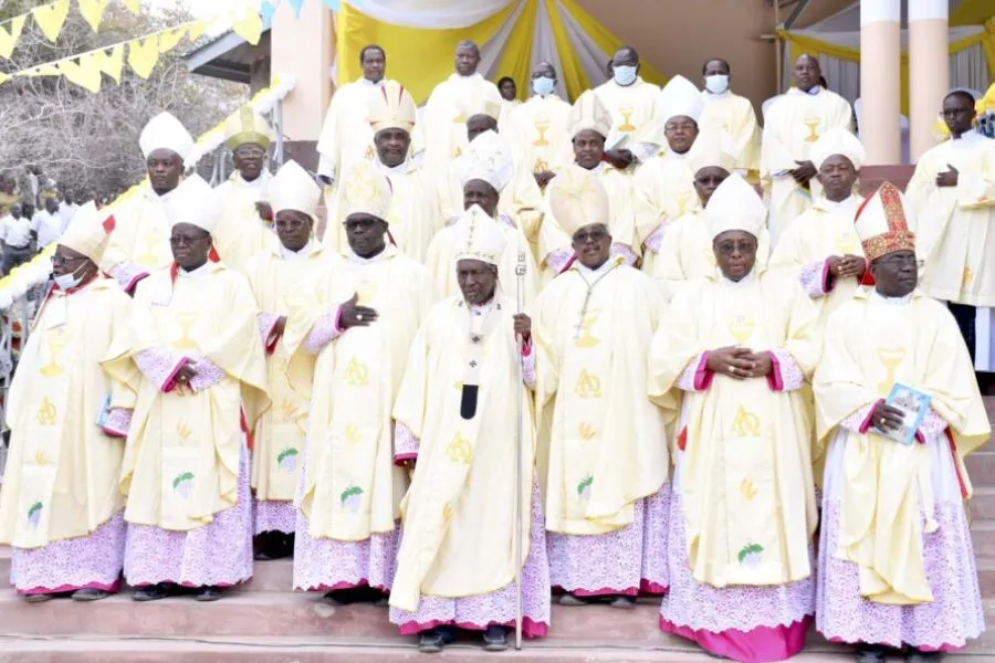 Les membres de la Conférence épiscopale de Tanzanie (TEC). Crédit : AMECEA