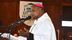 Mgr Jean Michaël Durhône, évêque du diocèse de Port Louis à l'île Maurice. Crédit : Diocèse de Port Louis / 