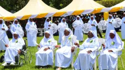 Les membres de la Congrégation des Sœurs franciscaines de Saint-Joseph (FSJ, Sœurs Asumbi Kenya) pendant le Jubilé qui s'est tenu à Kisumu, au Kenya. Crédit : Radio Maria Kisumu, Kenya. / 