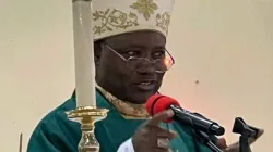 Mgr Ignatius Kaigama prêche dans la zone pastorale de St. Josephine Bakhita, Jikwoyi de l'archidiocèse d'Abuja. Crédit : Archidiocèse d'Abuja / 