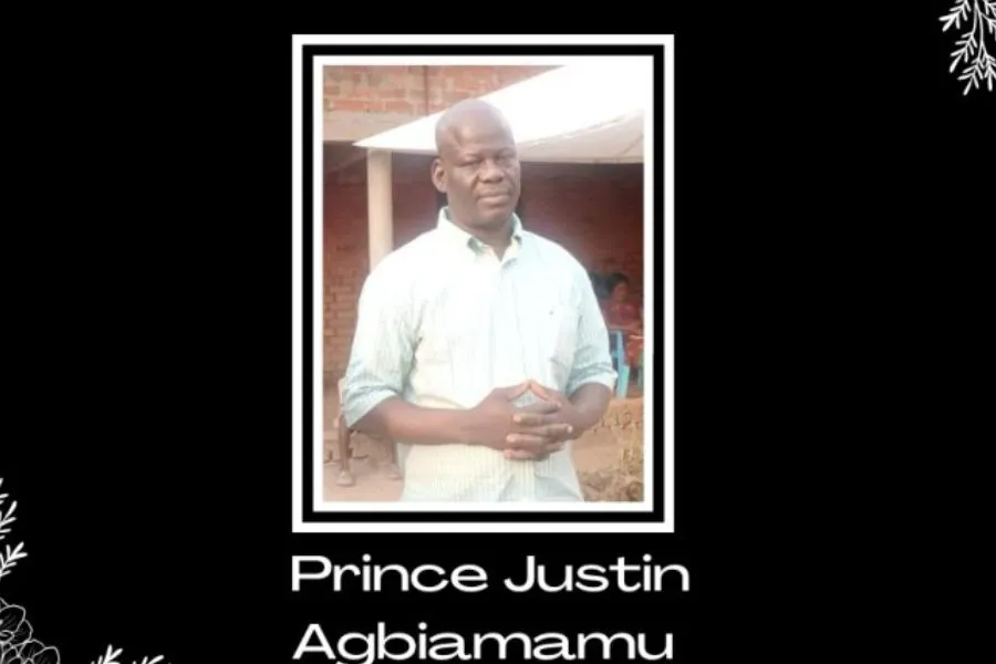 Feu le prince Justin Agbiamamu de Yengiri Payam dans le comté d'Enzo de l'État d'Equatoria occidental (WES) au Soudan du Sud. Crédit : CDTY