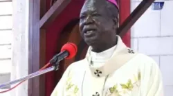 Capture d'écran de l'archevêque Samuel Kleda lors de la célébration eucharistique du 2 septembre. Crédit : Radio Veritas Archidiocèse de Douala / 
