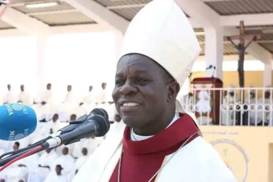 Mgr Firmino David, nouvellement consacré évêque du diocèse angolais de Sumbe. Crédit : Radio Maria Angola