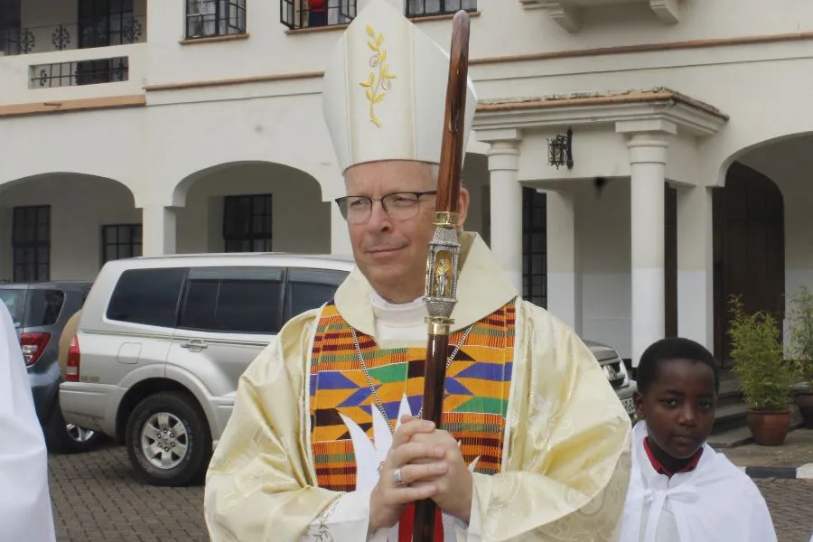 Mgr Hubertus Maria van Megen, nonce apostolique au Kenya et au Soudan du Sud. Crédit : ACI Afrique / 