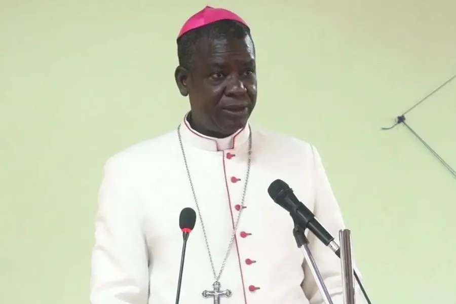Mgr Samuel Kleda, archevêque de l'archidiocèse de Douala au Cameroun. Crédit : CENC
