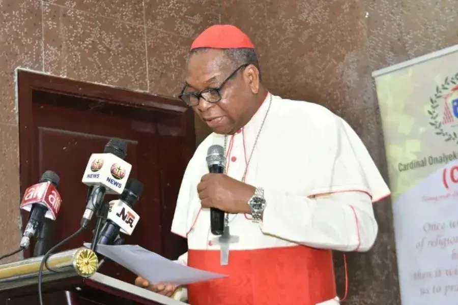 Le cardinal John Onaiyekan. Crédit : Fondation COFP