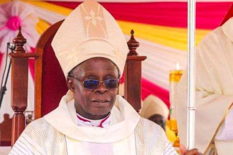 Mgr Lawrence Mukasa, évêque du diocèse de Kasana-Luweero en Ouganda. Crédit : Uganda Catholics Online