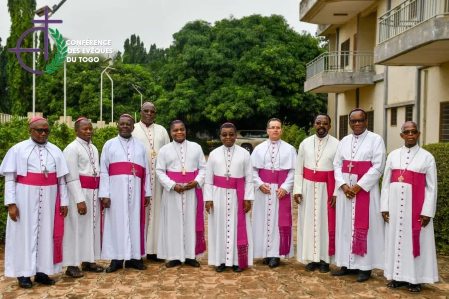 Les membres de la Conférence épiscopale du Togo (CET). Crédit : CET