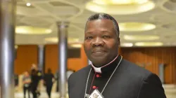 Mgr Bienvenu Manamika qui a été nommé archevêque de l'archidiocèse de Brazzaville au Congo. Crédit : Vatican Media / 