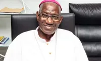 Mgr Vincent Coulibaly, archevêque de Conakry en Guinée. / 