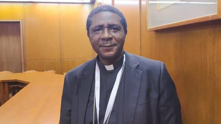 Mgr Andrew Fuanya Nkea, archevêque de Bamenda au Cameroun. Crédit : Vatican Media