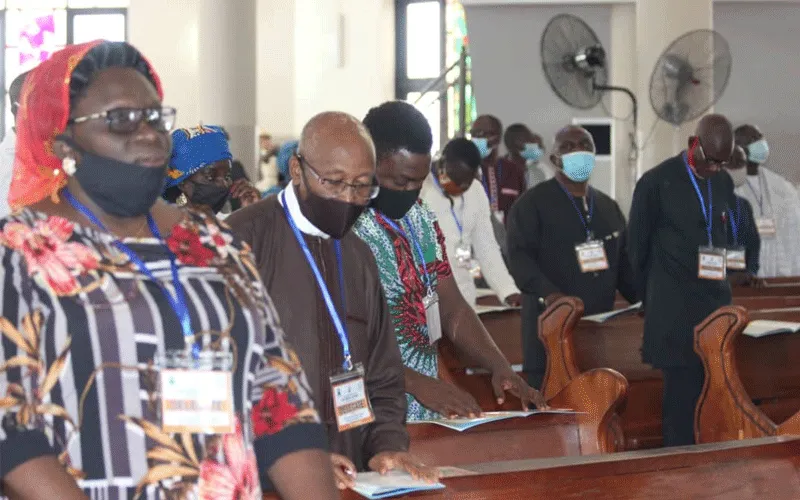 Les participants à la première assemblée générale de l'archidiocèse d'Abuja. Archidiocèse d'Abuja