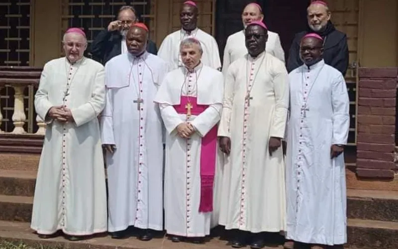 Les membres de la Conférence épiscopale centrafricaine (CECA). Crédit : LANOCA