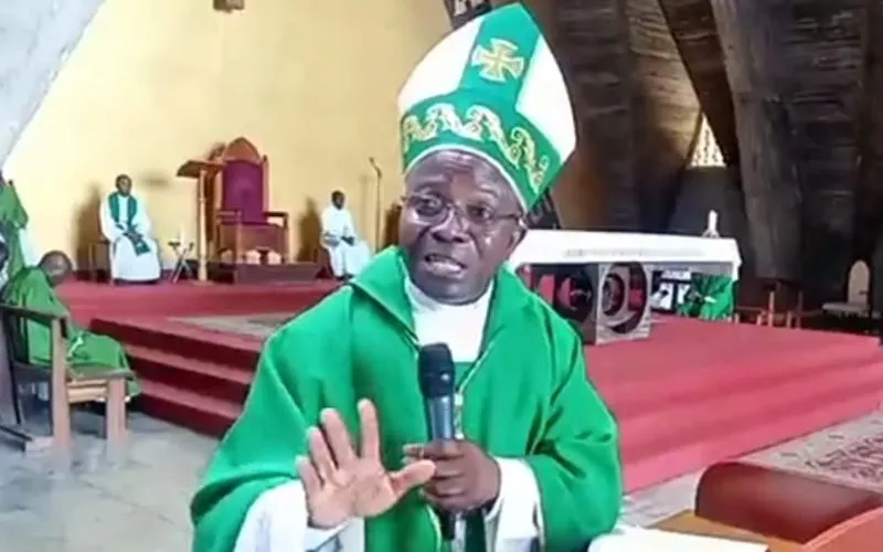 Mgr Estêvão Binga, évêque auxiliaire du diocèse de Benguela en Angola. Crédit : Diocèse de Benguela