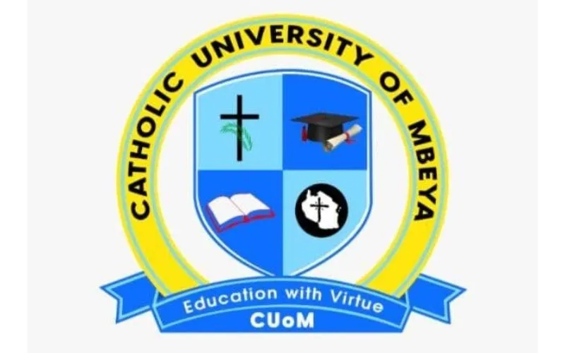 Logo de l'Université catholique de Mbeya (CUoM) en Tanzanie. Crédit : Université catholique de Mbeya (CUoM)