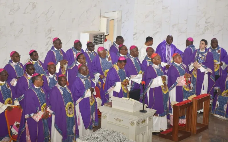 Les membres de la Conférence des évêques catholiques du Nigeria (CBCN). Crédit : Nigeria Catholic Network / 