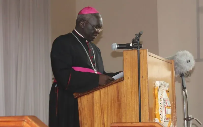 Mgr Philip Anyolo, archevêque de l'archidiocèse de Nairobi au Kenya. Crédit : ACI Afrique / 