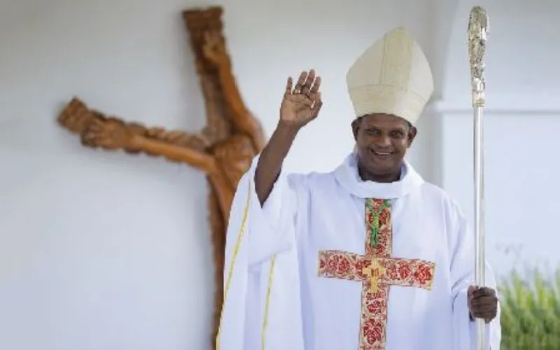 Mgr Jean Michaël Durhône, évêque du diocèse catholique de Port Louis à l'île Maurice. Crédit : Diocèse catholique de Port Louis