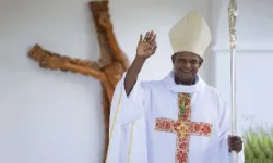 Mgr Jean Michaël Durhône, évêque du diocèse catholique de Port Louis à l'île Maurice. Crédit : Diocèse catholique de Port Louis / 