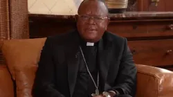 Capture d'écran de Fridolin Cardinal Ambongo lors de l'interview du 17 mars avec KTO. Crédit : KTO / 
