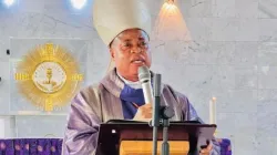 Peter Ebere Cardinal Okpaleke du diocèse catholique d'Ekwulobia au Nigeria. Crédit : Diocèse catholique d'Ekwulobia / 